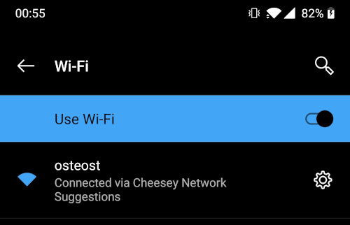suggestion wifi settings